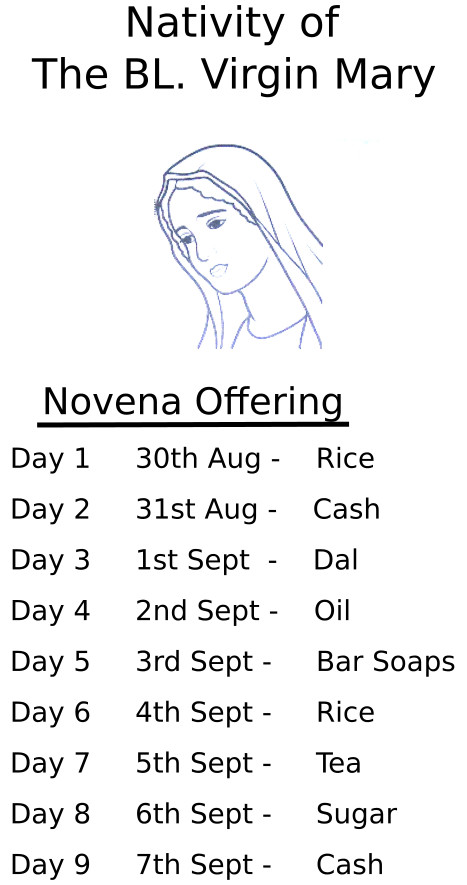 Novena Offerings
